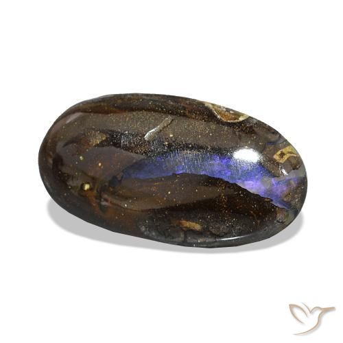 Ópalo de roca Multicolor natural de 2.86 ct, Ovalada, Opaco