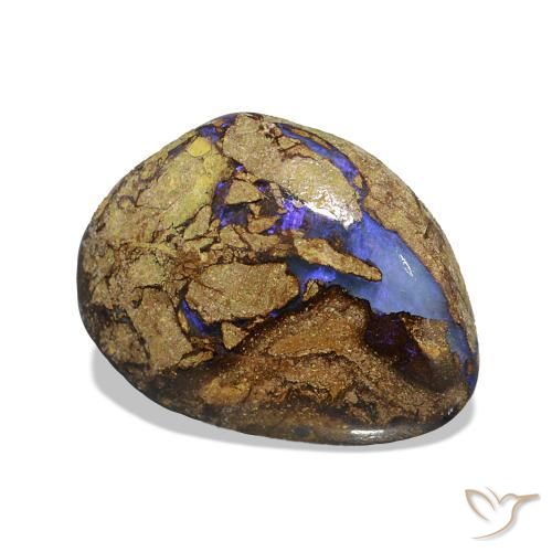 Ópalo de roca Multicolor natural de 3.94 ct, Elegante, Opaco