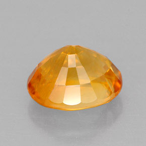 Calcita Naranja amarillo natural de 2.33 ct, Corte Óvalo, VS