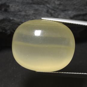 Calcita Crema natural de 43.30 ct, Corte Cojín, Translúcido