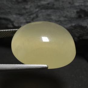 Calcita Crema natural de 43.30 ct, Corte Cojín, Translúcido