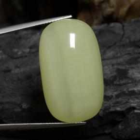 Calcita Amarillo claro natural de 50.49 ct, Corte Cojín, Translúcido
