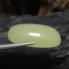 Calcita Amarillo claro natural de 50.49 ct, Corte Cojín, Translúcido