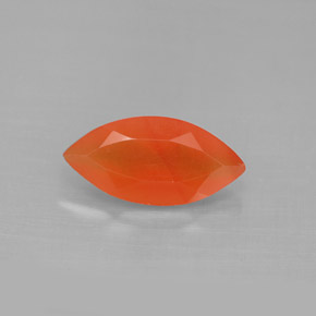 Cornalina Naranja rojizo natural de 1.60 ct, Transparente, Transparente / Translúcido