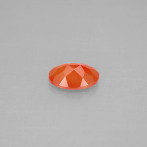 Cornalina Naranja rojizo natural de 0.62 ct, Transparente, Transparente / Translúcido