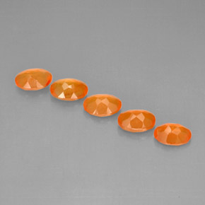 Gemas de Cornalina Naranja natural de  ct, Transparente, Transparente / Translúcido