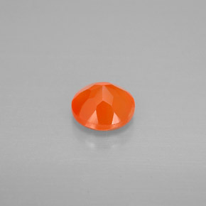 Cornalina Naranja natural de 0.73 ct, Transparente, Transparente / Translúcido