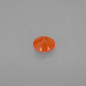 Cornalina Naranja natural de 0.38 ct, Transparente, Transparente / Translúcido