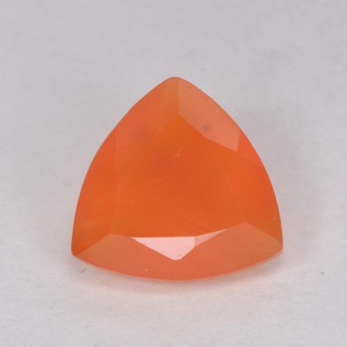 Cornalina Naranja claro natural de 0.98 ct, Trillón, Translúcido