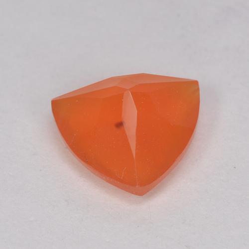 Cornalina Naranja claro natural de 0.98 ct, Trillón, Translúcido