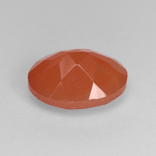 Cornalina Naranja medio natural de 1.69 ct, Corte Óvalo, Translúcido