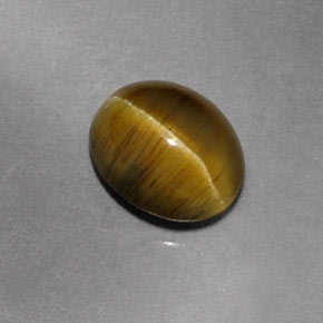 Cat's eye apatite verde natural de 1,87 ct, transparente, transparente / translúcido