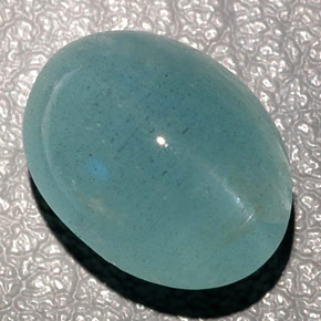Cat's eye aquamarine verde natural de 11,04 ct, transparente, transparente / translúcido