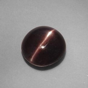 Cat's eye scapolite marrón natural de 3,46 ct, corte óvalo, opaco