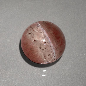 Cat's eye scapolite marrón natural de 2,23 ct, transparente, transparente / translúcido
