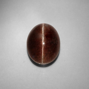 Cat's eye scapolite marrón natural de 8,31 ct, corte óvalo, translúcido