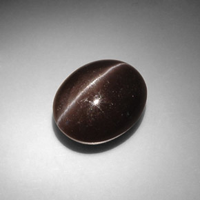 Cat's eye scapolite marrón natural de 8,66 ct, corte óvalo, translúcido