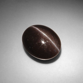 Cat's eye scapolite marrón natural de 8,66 ct, corte óvalo, translúcido