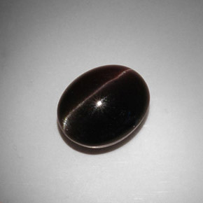 Cat's eye scapolite marrón natural de 11,50 ct, corte óvalo, translúcido