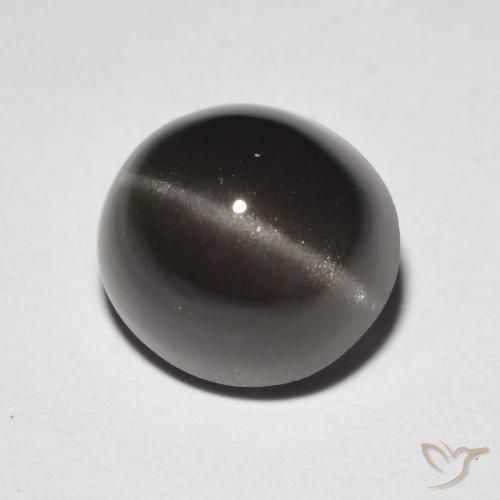 Cat's eye scapolite marrón natural de 3,32 ct, corte óvalo, translúcido