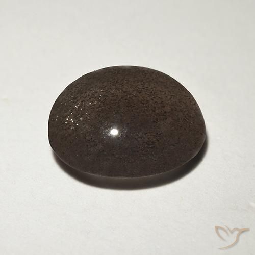 Cat's eye scapolite marrón natural de 1,50 ct, corte redondo, translúcido