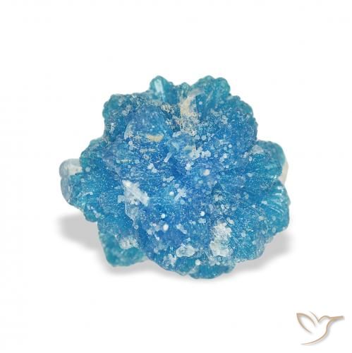 1.97ct Natural Azur intenso Cavansita, Elegante, Opaco
