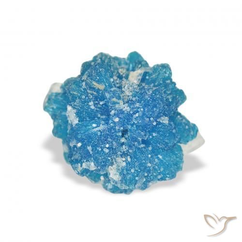 Cavansita Azur intenso natural de 1.97 ct, Elegante, Opaco