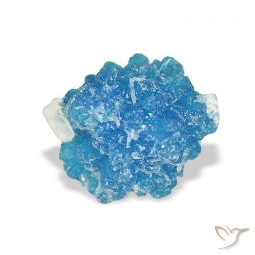 Cavansita Azur intenso natural de 1.97 ct, Elegante, Opaco