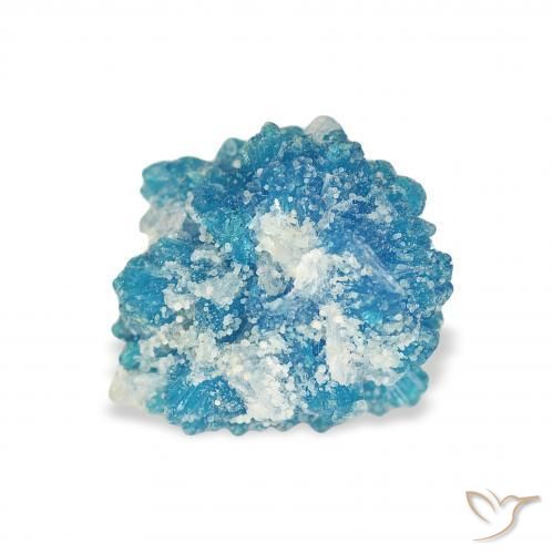 Cavansita Azul azur eléctrico natural de 1.79 ct, Elegante, Opaco