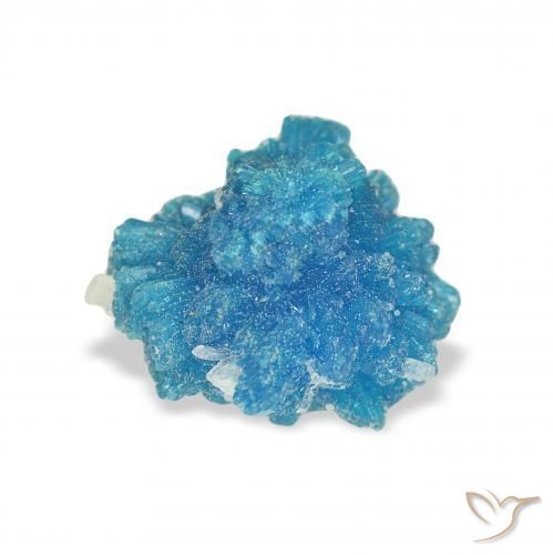 Cavansita Azul azur eléctrico natural de 1.79 ct, Elegante, Opaco