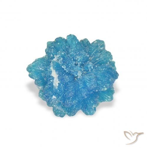 1.25ct Natural Azul Cavansita, Elegante, Opaco