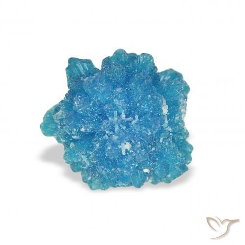 Cavansita Azul natural de 1.25 ct, Elegante, Opaco