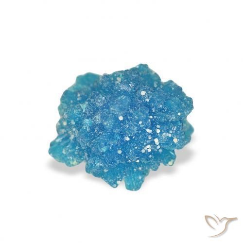 Cavansita Azul natural de 1.25 ct, Elegante, Opaco