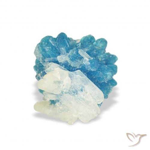 1.30ct Natural Azul azur eléctrico Cavansita, Elegante, Opaco