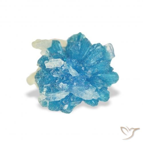 Cavansita Azul azur eléctrico natural de 1.30 ct, Elegante, Opaco