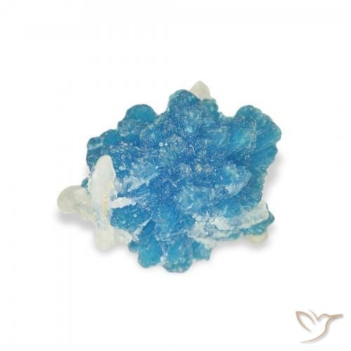 Cavansita Azul azur eléctrico natural de 1.80 ct, Elegante, Opaco