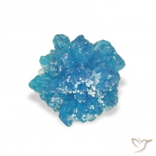 0.97ct Natural Azul azur eléctrico Cavansita, Elegante, Opaco