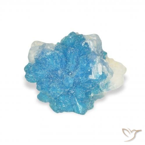 1.83ct Natural Azul yale Cavansita, Elegante, Opaco