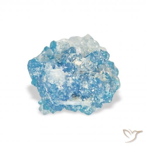 1.90ct Natural Azul yale Cavansita, Elegante, Opaco