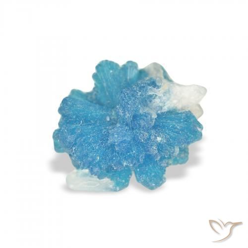 Cavansita Azul yale natural de 1.25 ct, Elegante, Opaco