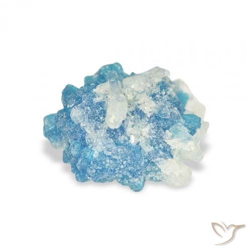 1.86ct Natural Azul yale Cavansita, Elegante, Opaco