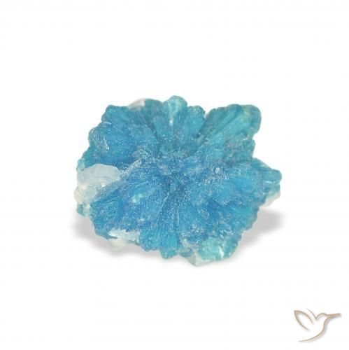 1.11ct Natural Azul Cavansita, Elegante, Opaco