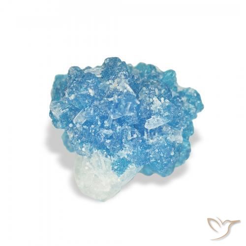 Cavansita Azul natural de 2.53 ct, Elegante, Opaco
