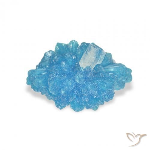 Cavansita Azul natural de 1.65 ct, Elegante, Opaco