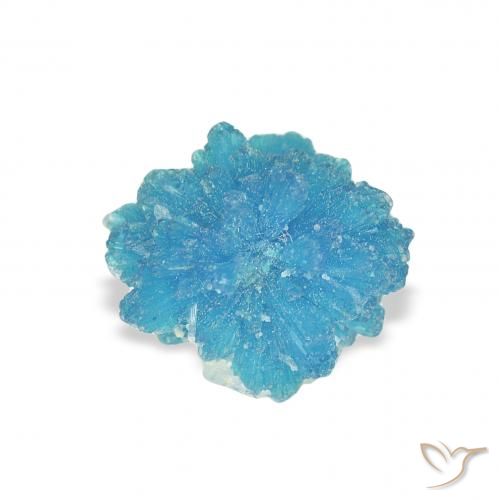 1.02ct Natural Azul Cavansita, Elegante, Opaco