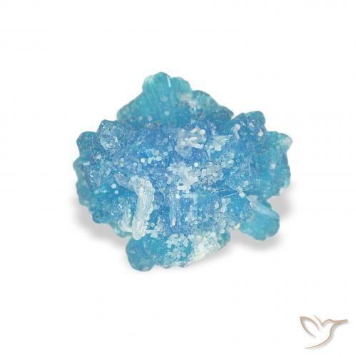 Cavansita Azul natural de 1.02 ct, Elegante, Opaco