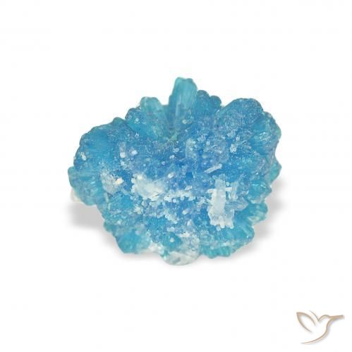 Cavansita Azul natural de 1.02 ct, Elegante, Opaco
