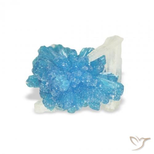 1.51ct Natural Azul Cavansita, Elegante, Opaco