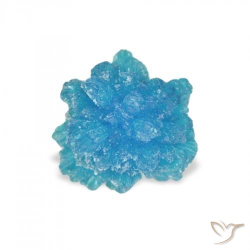 Cavansita Azul natural de 1.39 ct, Elegante, Opaco