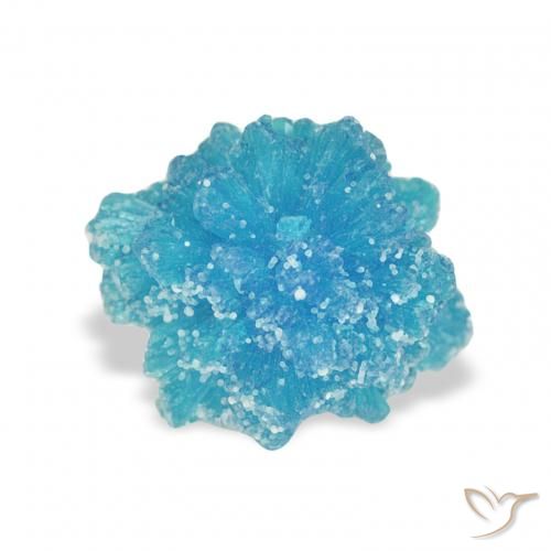 1.10ct Natural Azul Cavansita, Elegante, Opaco